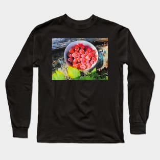 Wild Raspberries Long Sleeve T-Shirt